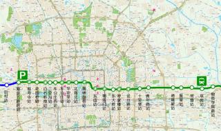 北京地铁22号线到平谷都经过哪几条路线
